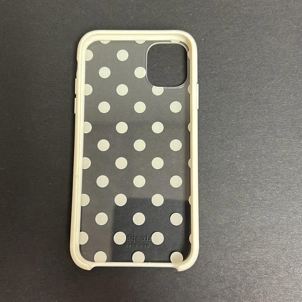 Kate Spade | iPhone 11 Pro Max Protective Case Clear/White Polka‎ Dot